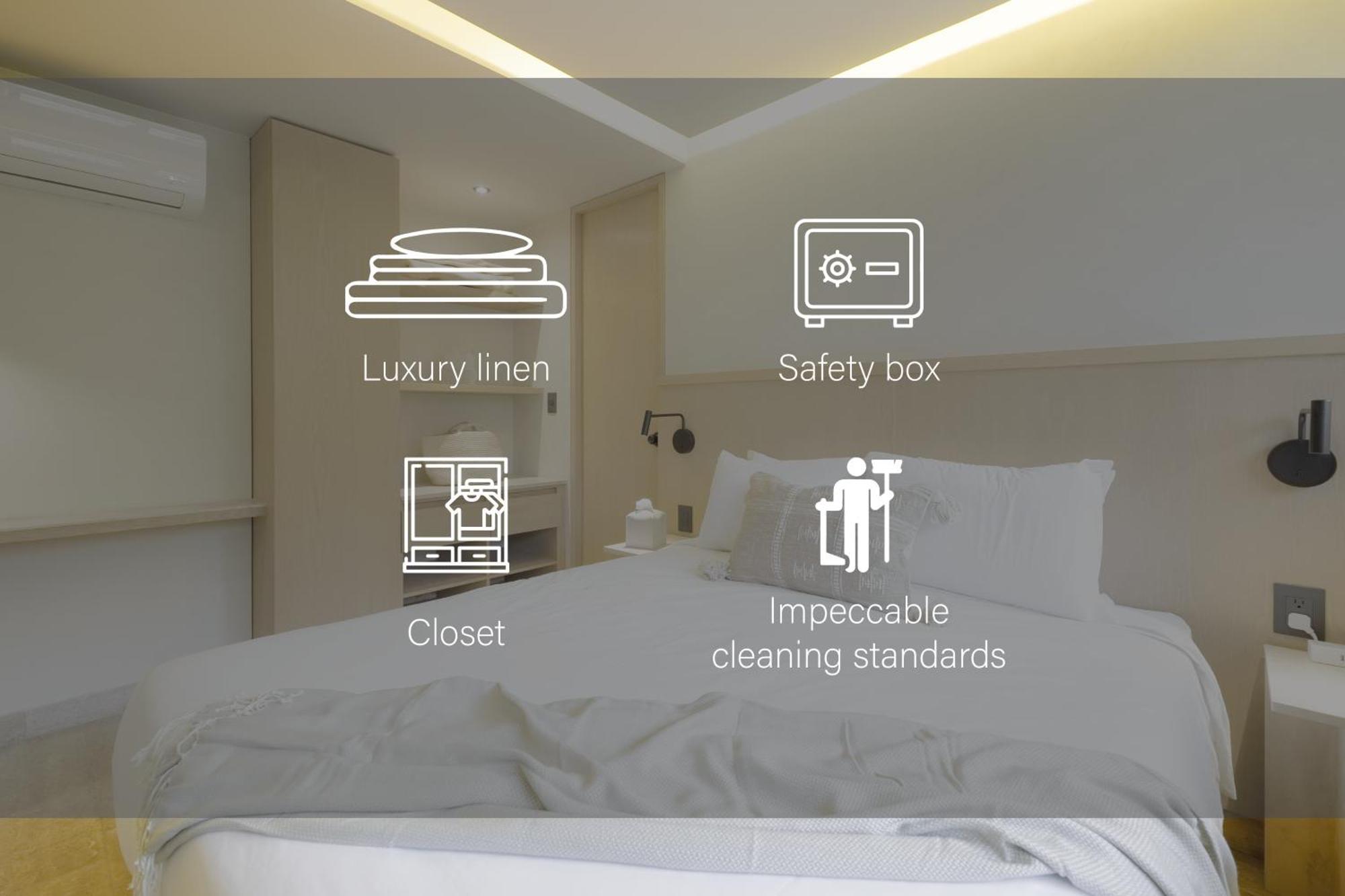 Capitalia - Luxury Apartments - Aristoteles Мексико Сити Стая снимка